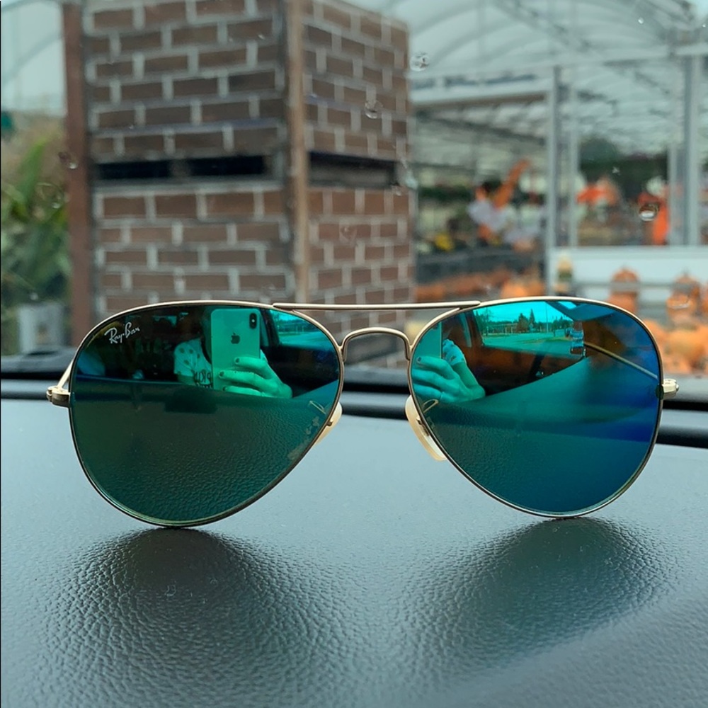 Ray Ban RB3025 aviator flash lenses 58 mm